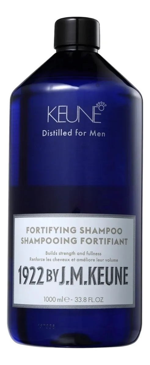 Укрепляющий шампунь против выпадения волос 1922 by J.M.Keune Fortifying Shampoo: Шампунь 1000мл шампунь против выпадения волос к05 shampoo anticaduta 250 мл