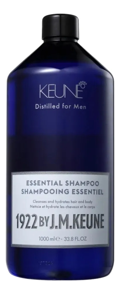 Универсальный шампунь для волос и тела 1922 by J.M.Keune Essential Shampoo: Шампунь 1000мл универсальный шампунь для волос и тела 1922 by j m keune essential shampoo шампунь 1000мл