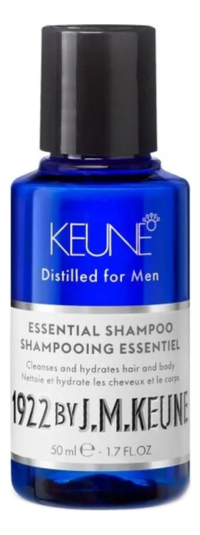 

Универсальный шампунь для волос и тела 1922 by J.M.Keune Essential Shampoo: Шампунь 50мл, Универсальный шампунь для волос и тела 1922 by J.M.Keune Essential Shampoo