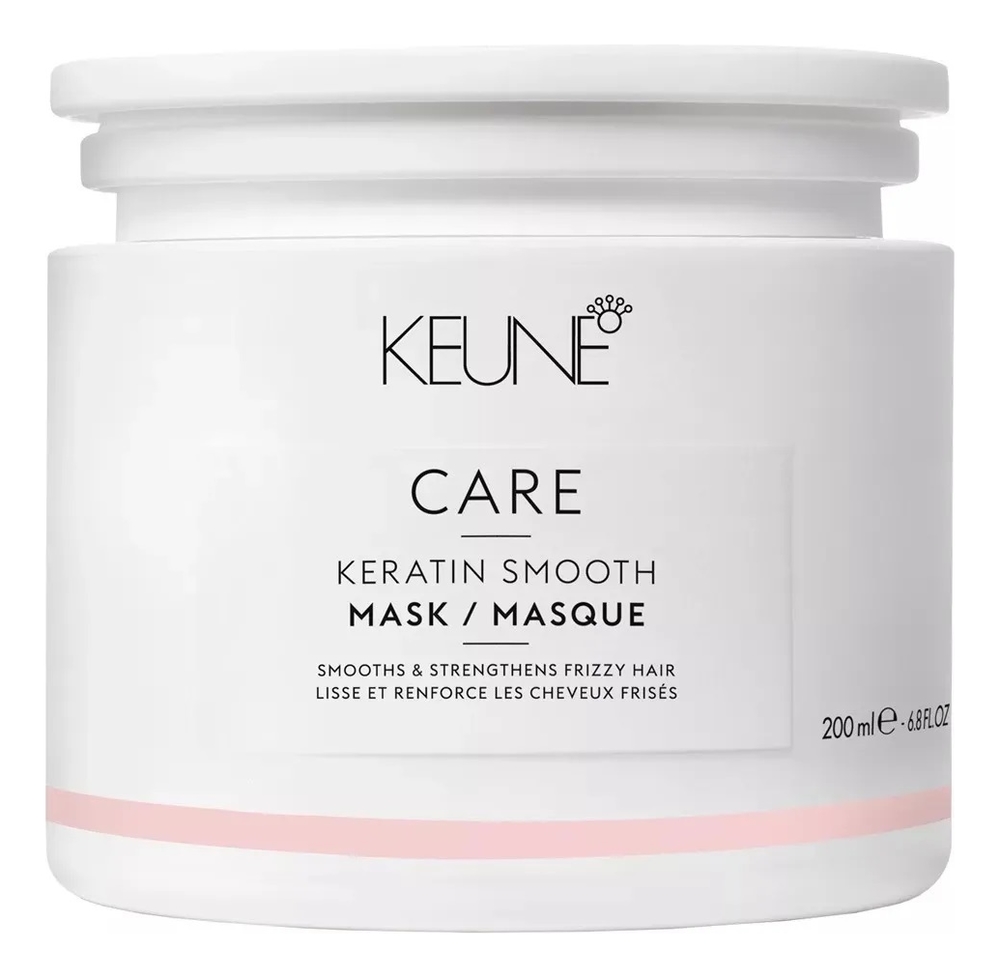 Маска для волос с кератином Care Keratin Smooth Mask: Маска 200мл гуам апкеа маска восстанавливающая д поврежденных волос 200мл