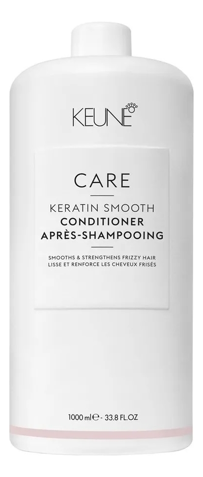 Кондиционер для волос с кератином Care Keratin Smooth Conditioner: Кондиционер 1000мл chi infra keratin mist кондиционер кератин мист 355 мл