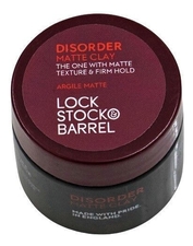 Lock Stock & Barrel Ультраматовая глина для укладки волос Disorder Matte Clay