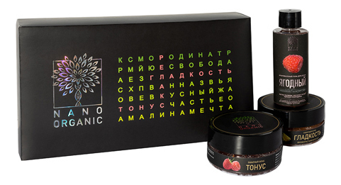 Набор для тела Гладкость. Релакс. Тонус (скраб 2*50мл + гель д/душа 50мл)