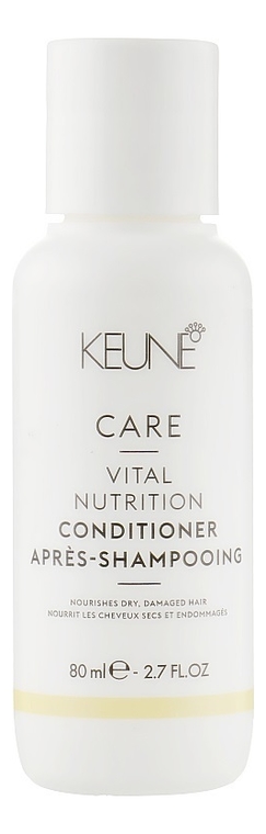 

Питательный кондиционер для волос Care Vital Nutrition Conditioner: Кондиционер 80мл, Питательный кондиционер для волос Care Vital Nutrition Conditioner