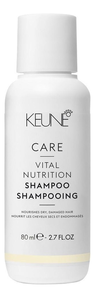 

Питательный шампунь для волос Care Vital Nutrition Shampoo: Шампунь 80мл, Питательный шампунь для волос Care Vital Nutrition Shampoo