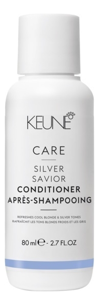 Кондиционер для волос нейтрализующий желтизну Care Silver Savor Conditioner: Кондиционер 80мл