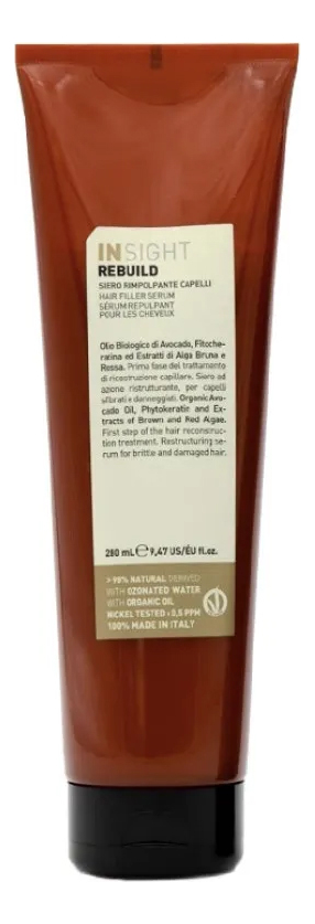 

Филлер для поэтапной реконструкции волос Rebuild Hair Filler Serum 280мл