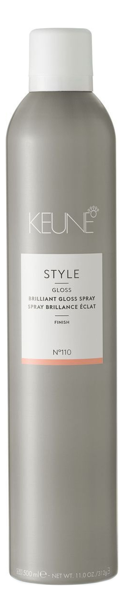 Блеск-спрей для волос Style Brilliant Gloss Spray No110: Спрей 500мл