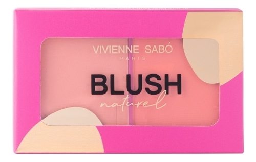 

Палетка румян Blush Palette Naturel 6г: No 03, Палетка румян Blush Palette Naturel 6г