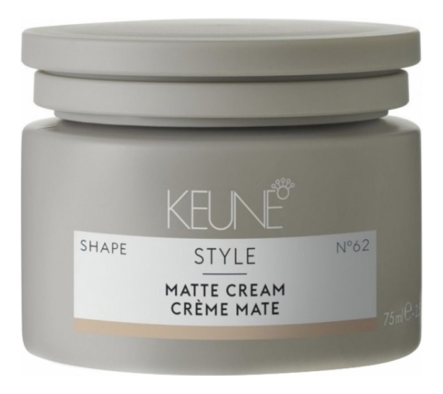 Купить Матирующий крем для укладки волос Style Matte Cream No62 75мл, Keune Haircosmetics