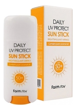 Farm Stay Солнцезащитный стик для лица и тела Daily UV Protect Sun Stick SPF50+ PA+++ 16г