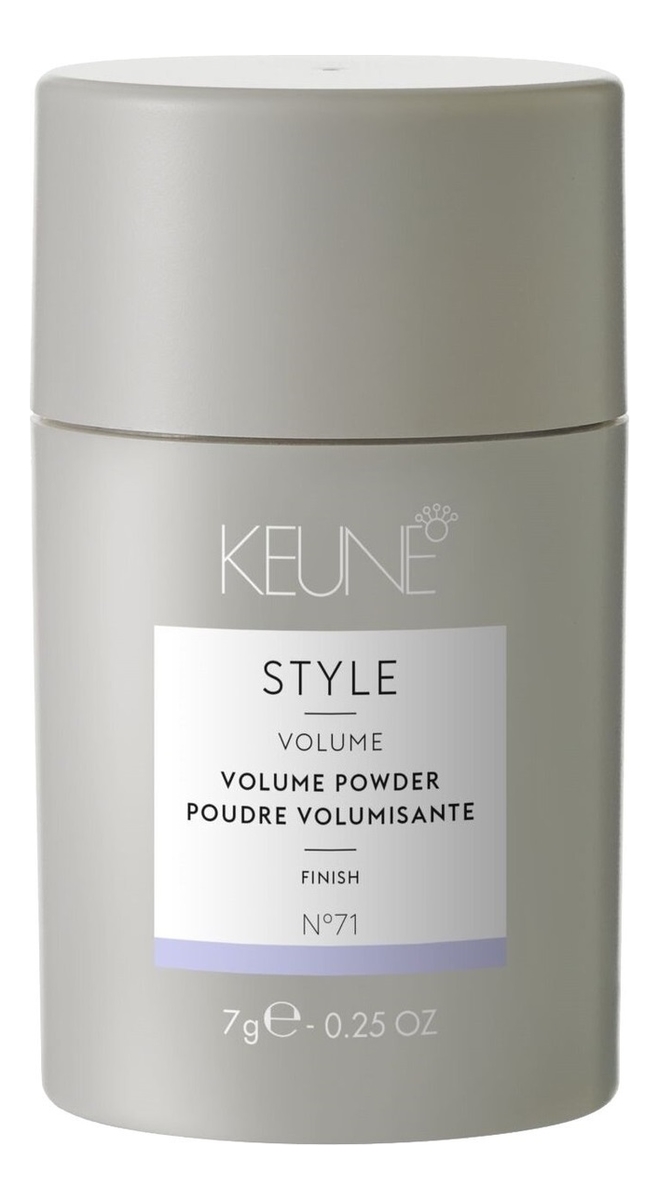 Пудра для объема волос Style Volume Powder No71: Пудра 7г пудра для объема style volume powder 71 keune 7мл