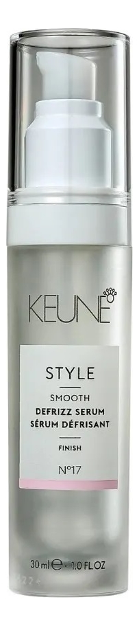 

Сыворотка для блеска волос Style Smooth Defrizz Serum No17 30мл