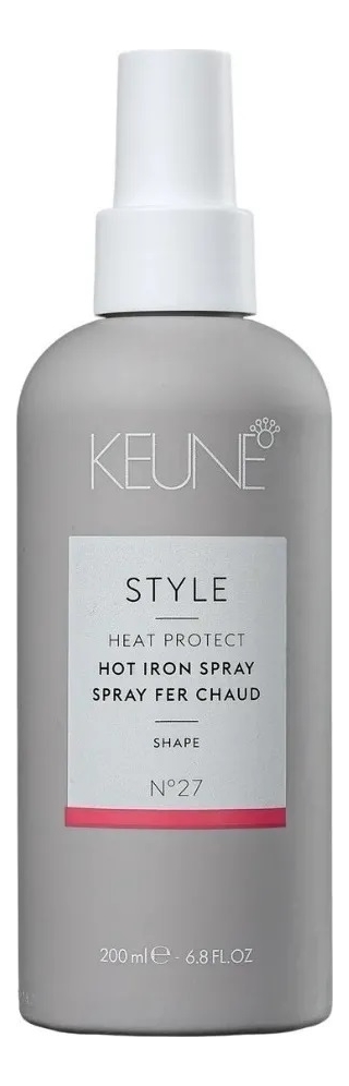 

Термозащитный спрей для укладки волос Style Heat Protect Hot Iron No27 200мл