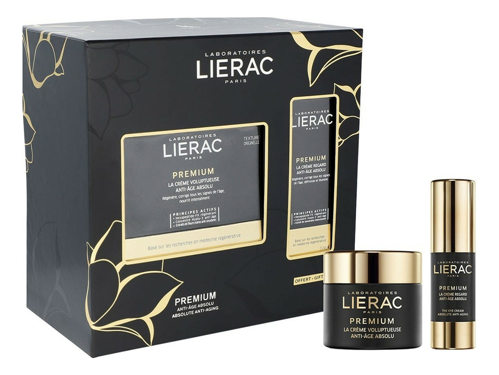 

Набор Premium (крем для лица La Creme Voluptueuse 50мл + крем для кожи вокруг глаз La Creme Regard 15мл)