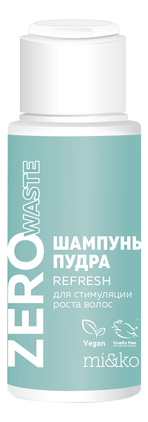 Шампунь-пудра для стимуляции роста волос Refresh 30мл/15г