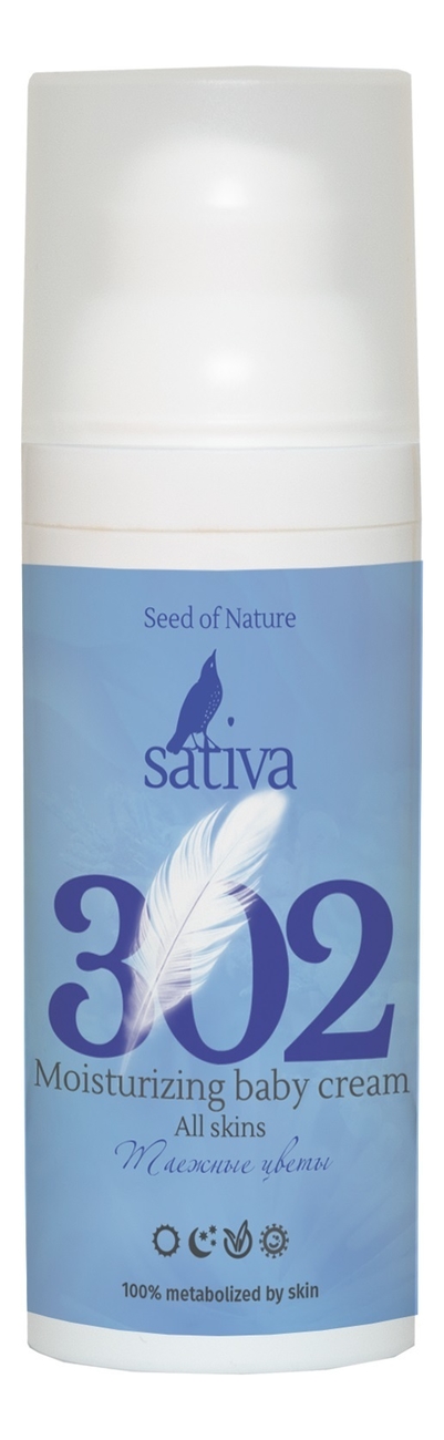 

Крем-дезодорант Таежные цветы Deodorant Cream No302 50мл
