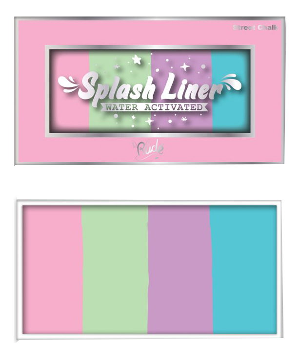 

Подводка для лица и тела Splash Liner Water Activated Split Cake Face Body Paint 20г: Street Chalk, Подводка для лица и тела Splash Liner Water Activated Split Cake Face Body Paint 20г