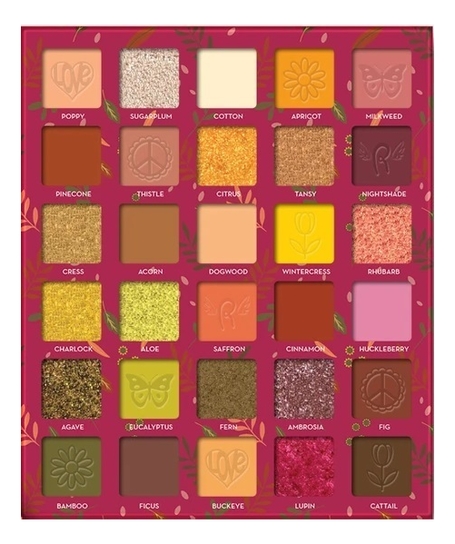 

Палетка теней Flower Child 30 Pressed Pigment and Shadows Palette 30г: Potpourri, Палетка теней Flower Child 30 Pressed Pigment and Shadows Palette 30г