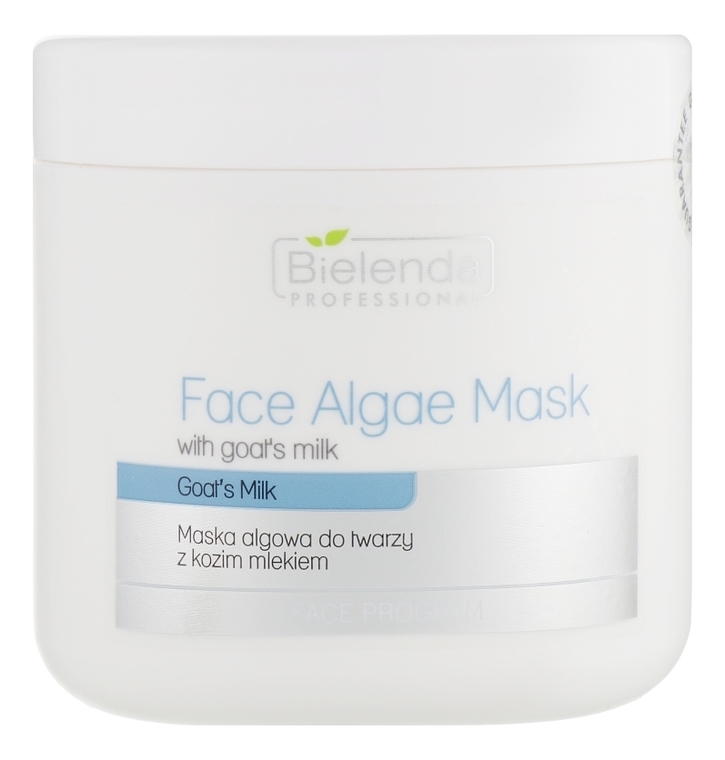 Альгинатная маска для лица с козьим молоком Face Program Face Algae Mask: Маска 190г охлаждающая альгинатная маска для лица face program cooling face algae mask маска 190г