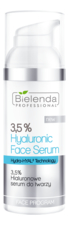 Bielenda Professional Гиалуроновая сыворотка для лица 3,5% Face Program Hyaluronic Face Serum 50г