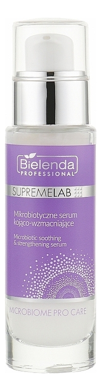 Микробиотическая сыворотка для лица SupremeLab Microbiome Pro Care Microbiotic Soothing & Strengthening Serum 30мл микробиотическая сыворотка для лица supremelab microbiome pro care microbiotic soothing