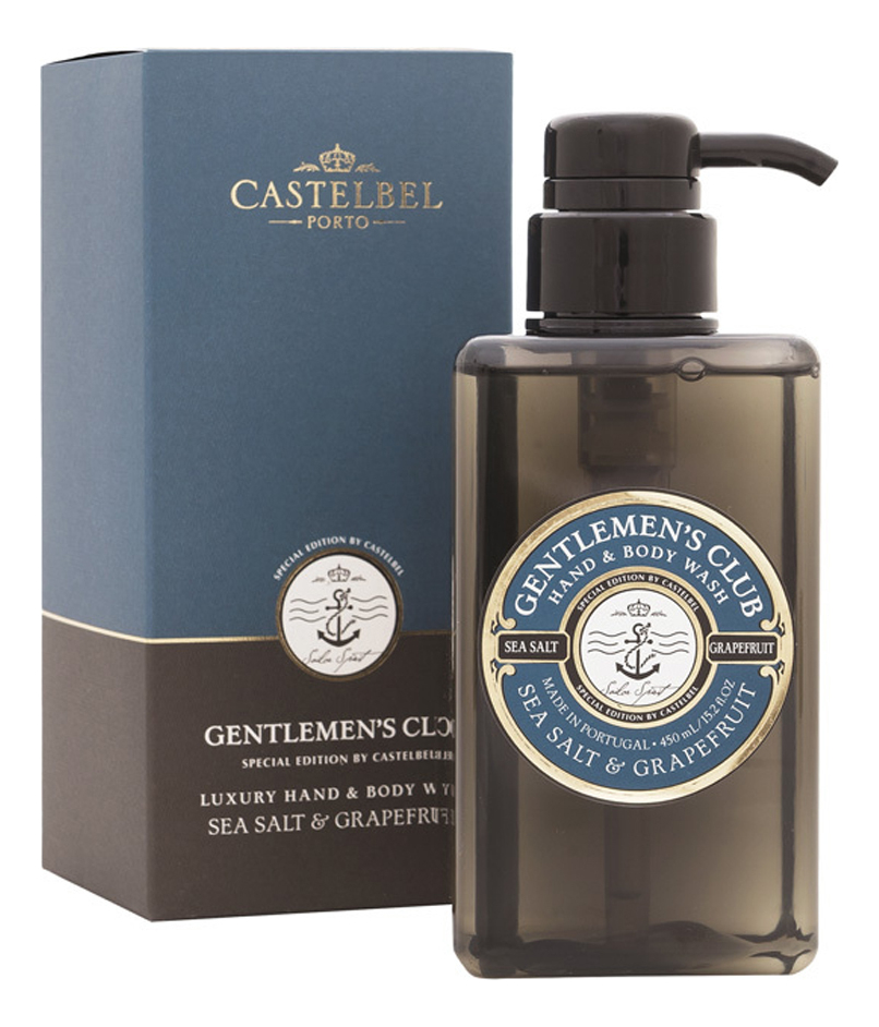 

Gentlemen's Club Sea Salt & Grapefruit: лосьон для тела 450мл, Gentlemen's Club Sea Salt & Grapefruit