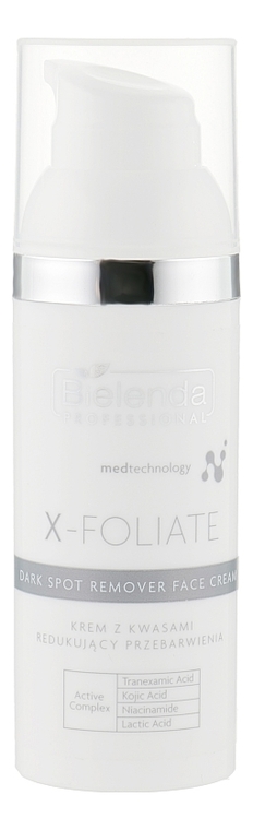 

Кислотный крем для кожи с пигментацией X-Foliate Dark Spot Remover Face Cream 50мл