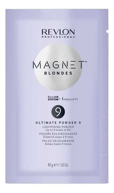 

Осветляющая пудра для волос Magnet Blondes 9 Ultimate Powder Lightening Powder: Пудра 45г, Осветляющая пудра для волос Magnet Blondes 9 Ultimate Powder Lightening Powder