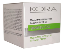 KORA Мультиактивный крем для лица защита и сияние Phytocosmetics Vitamin Energy Multiactive Protection Radiance Cream 50мл