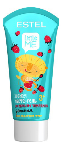 

Детская зубная паста-гель со вкусом земляники Little Me 60мл