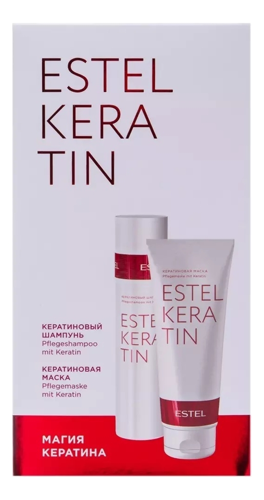 

Набор для волос Магия кератина Estel Keratin 2*250мл (маска + шампунь)