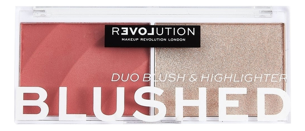 

Румяна и хайлайтер для лица Blushed Duo 2,9г: Cute, Румяна и хайлайтер для лица Blushed Duo 2,9г