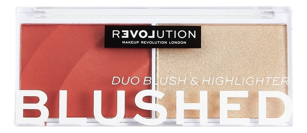 Румяна и хайлайтер для лица Blushed Duo 2,9г: Daydream румяна и хайлайтер для лица blushed duo 2 9г cute