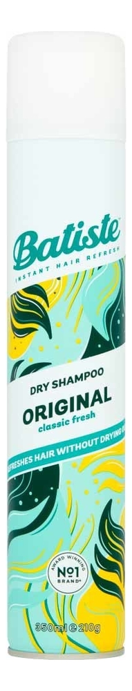 Купить Сухой классический шампунь для волос Dry Shampoo Clean & Classic Original: Шампунь 350мл, Сухой классический шампунь для волос Dry Shampoo Clean & Classic Original, Batiste