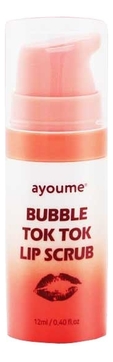 Гипоаллергенный скраб для губ Bubble Tok Tok Lip Srub 12мл