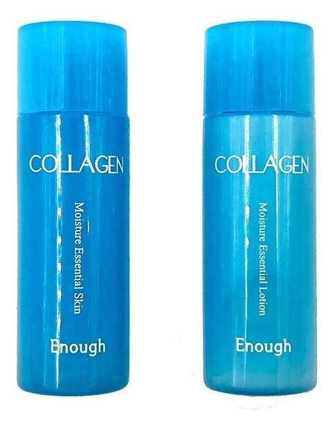 

Набор для лица с коллагеном Collagen Moisture Essential 2*30мл (лосьон + эмульсия)