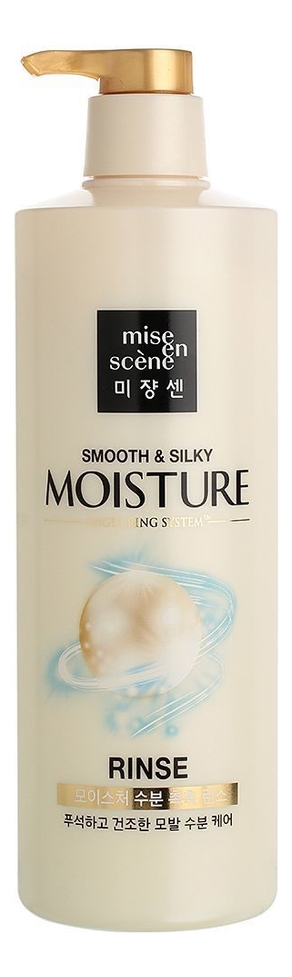 Кондиционер для придания блеска Pearl Smooth & Silky Moisture Rinse: Кондиционер 900мл