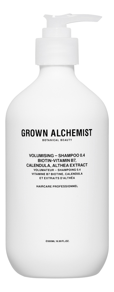 

Шампунь для придания объема волосам Volumising-Shampoo 0.4: Шампунь 500мл, Шампунь для придания объема волосам Volumising-Shampoo 0.4