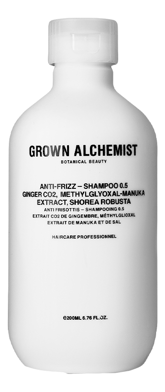 Купить Разглаживающий шампунь для волос Anti-Frizz-Shampoo 0.5: Шампунь 200мл, Grown Alchemist