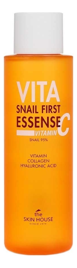 Осветляющая эссенция для лица с муцином улитки Vita Snail First Essence 150мл осветляющая эссенция для лица с муцином улитки vita snail first essence 150мл