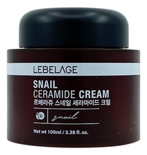 Lebelage Крем для лица с муцином улитки и церамидами Snail Ceramide Cream 100мл