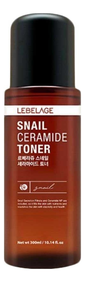 

Тонер для лица с муцином улитки и церамидами Snail Ceramide Toner 300мл