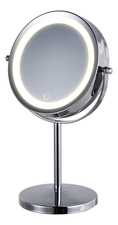 HASTEN Зеркало косметическое c 7x увеличением и LED подсветкой HAS1811