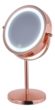 HASTEN Зеркало косметическое c 7x увеличением и LED подсветкой HAS1813
