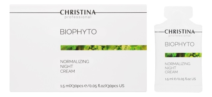 

Нормализующий ночной крем для лица Bio Phyto Normalizing Night Cream: Крем 30*1,5мл, Нормализующий ночной крем для лица Bio Phyto Normalizing Night Cream