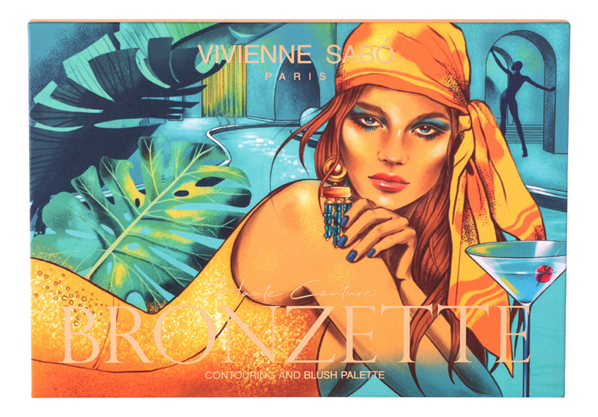 

Палетка для контуринга лица Haute Couture Bronzette 23г