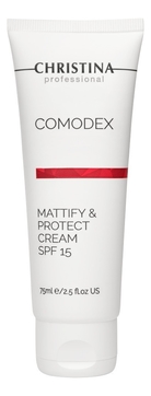 Матирующий защитный крем для лица Comodex Mattify & Protect Cream SPF15