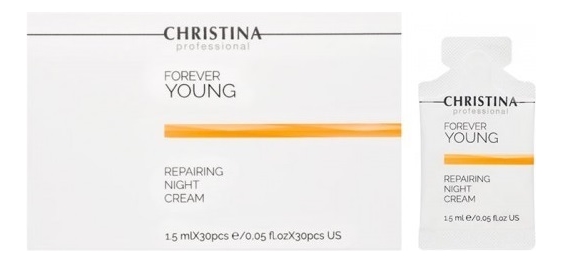 Ночной крем для лица Возрождение Forever Young Repairing Night Cream: Крем 30*1,5мл