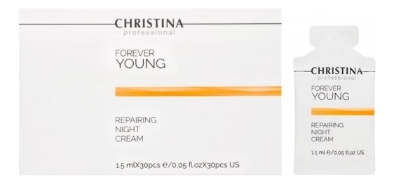 

Ночной крем для лица Возрождение Forever Young Repairing Night Cream: Крем 30*1,5мл, Ночной крем для лица Возрождение Forever Young Repairing Night Cream